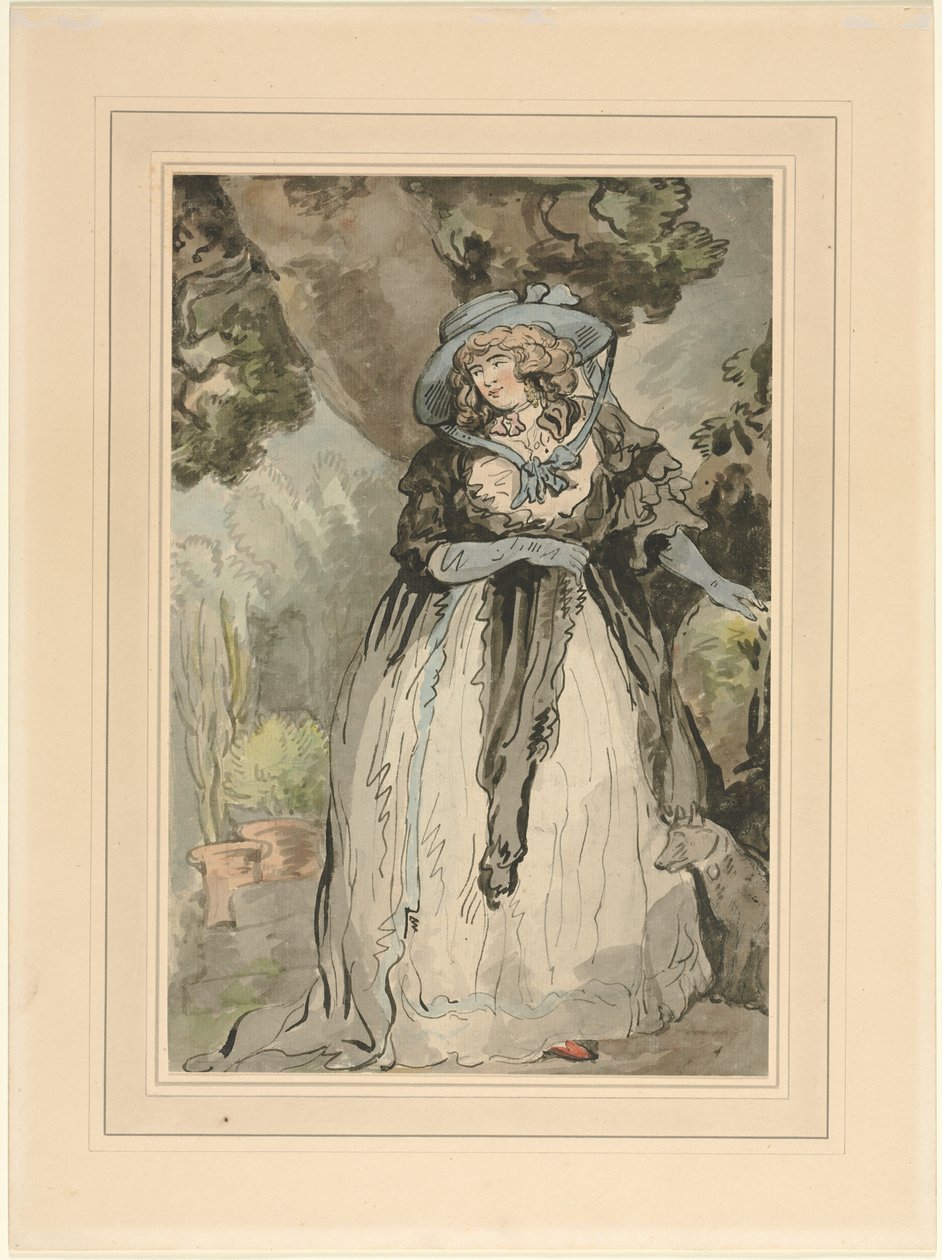 Rouva Samuel Howitt, 1700-luku. tekijältä George Murgatroyd Woodward