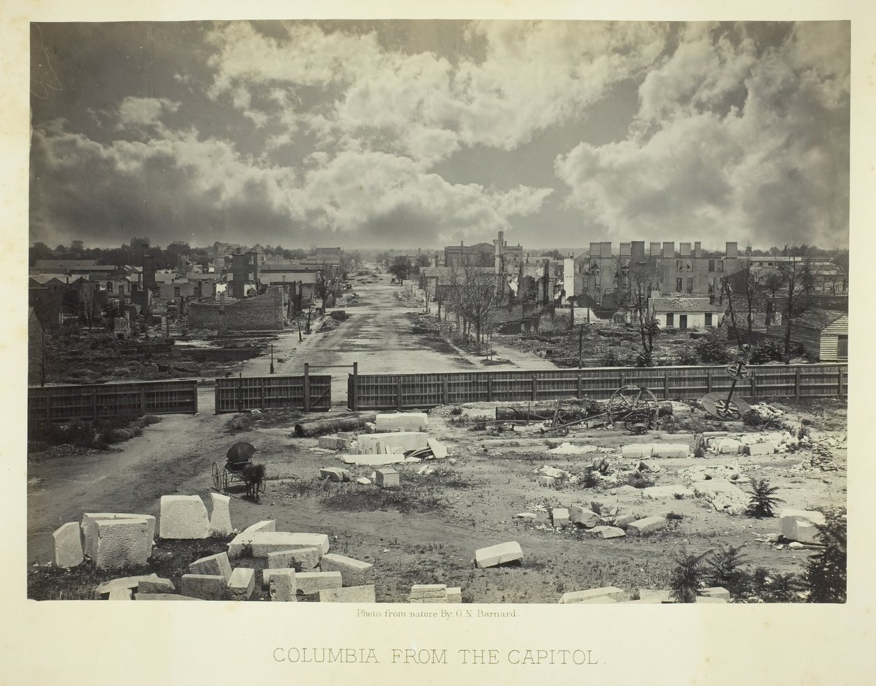 Columbia Capitolista, 1866. tekijältä George N. Barnard