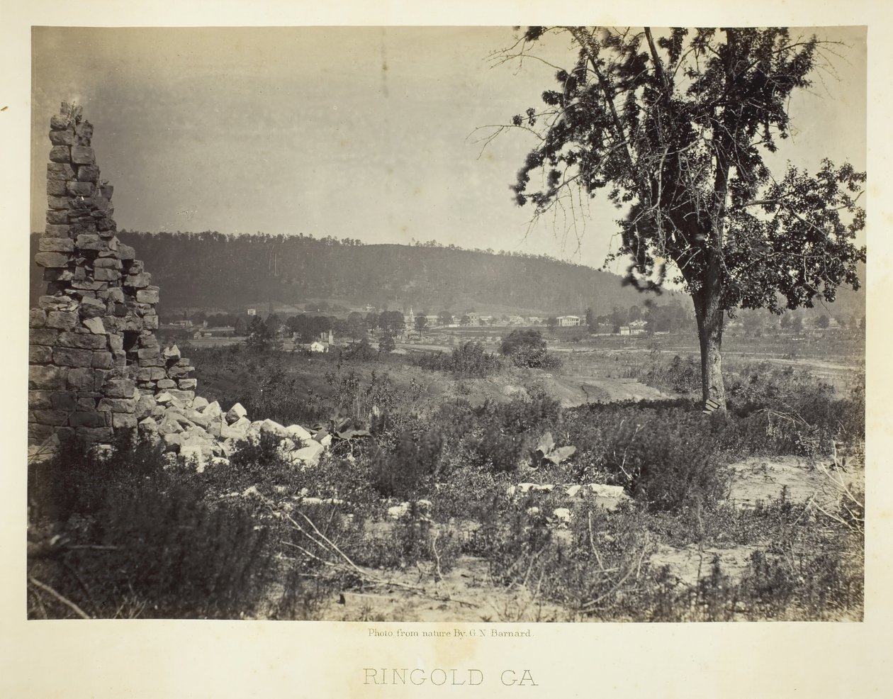 Ringgold, GA, 1866. tekijältä George N. Barnard