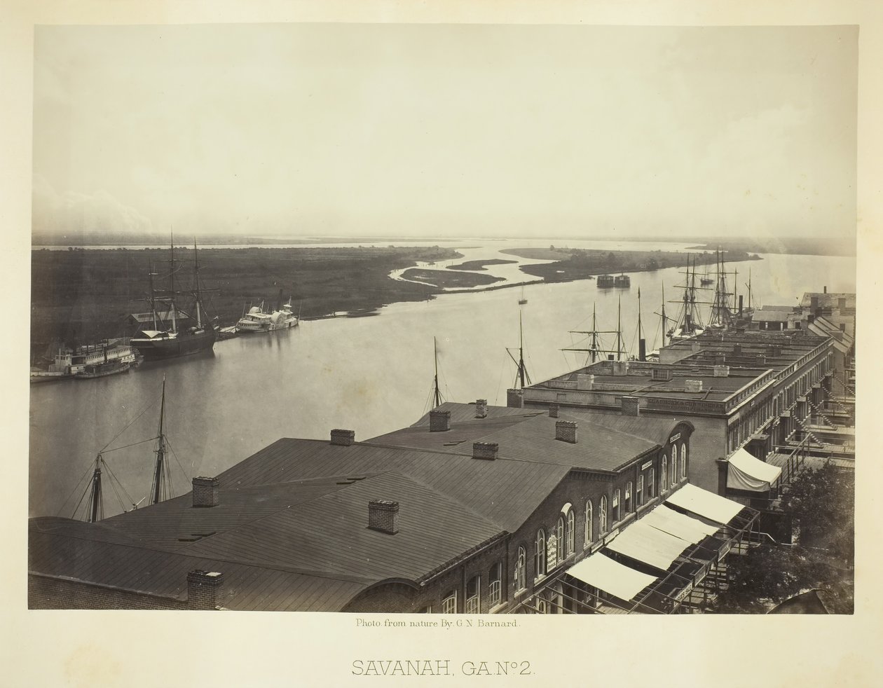 Savannah, GA, nro 2, 1866. tekijältä George N. Barnard