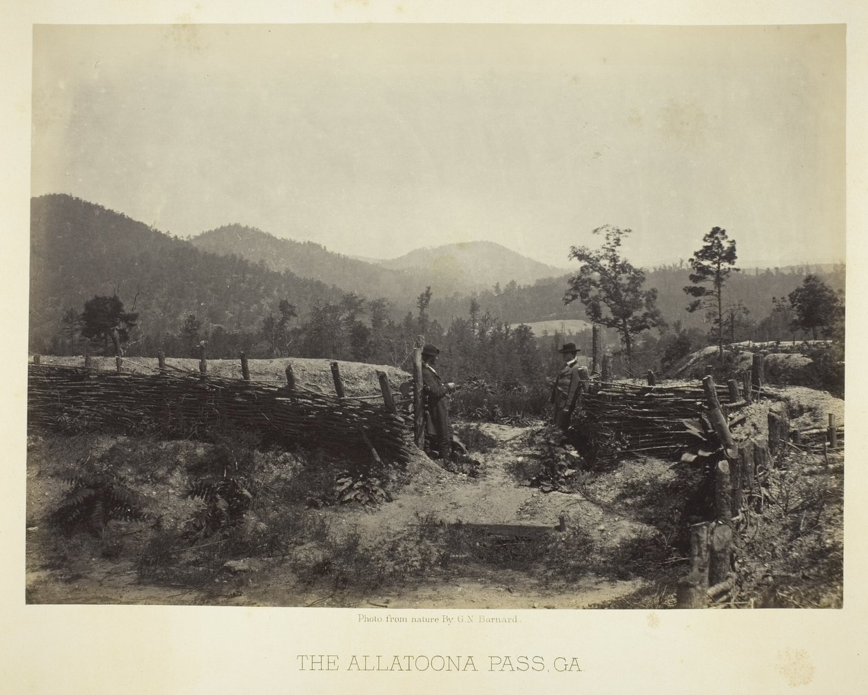 Allatoona Pass, GA tekijältä George N. Barnard