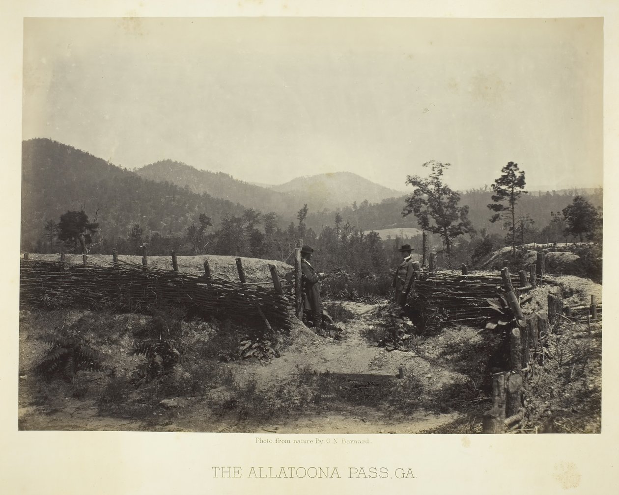 Allatoonan sola, GA, 1866. tekijältä George N. Barnard
