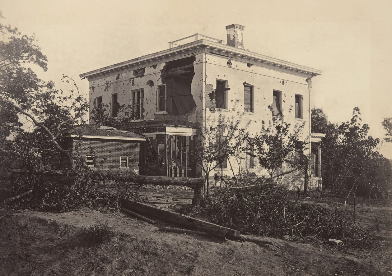 Potter House, Atlanta, 1860-luku. tekijältä George N. Barnard