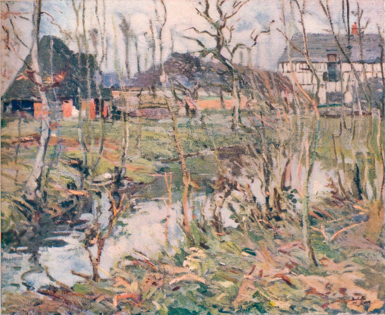 Normandian maatila, vuodelta 1911 tekijältä George Oberteuffer