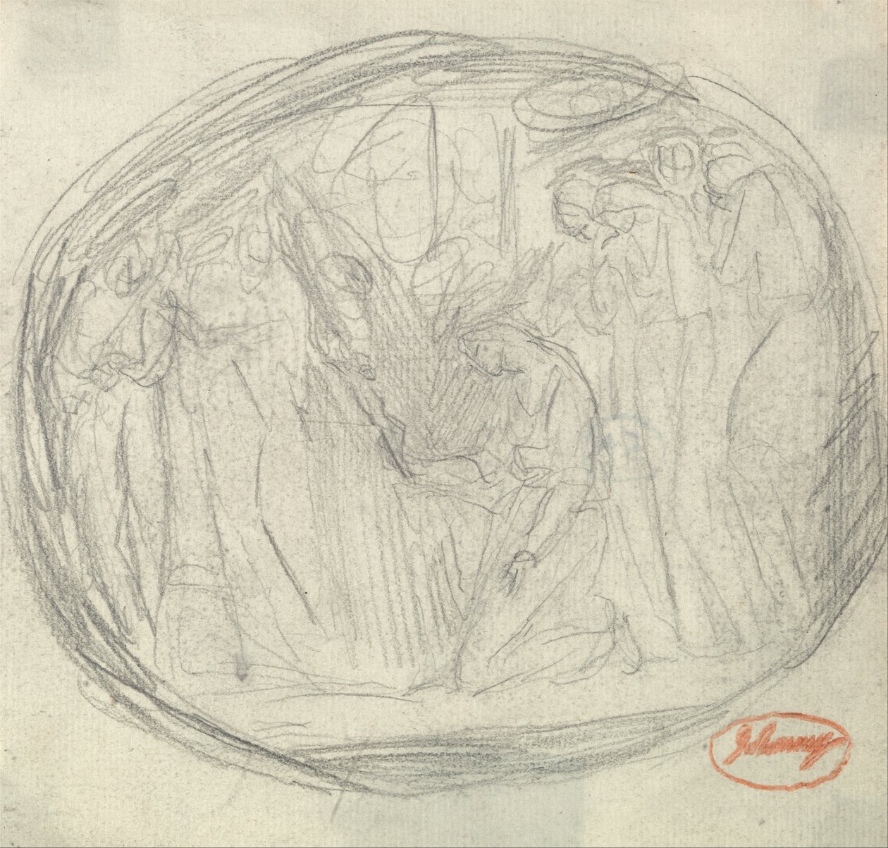 Maria Stuartin teloitus tekijältä George Romney
