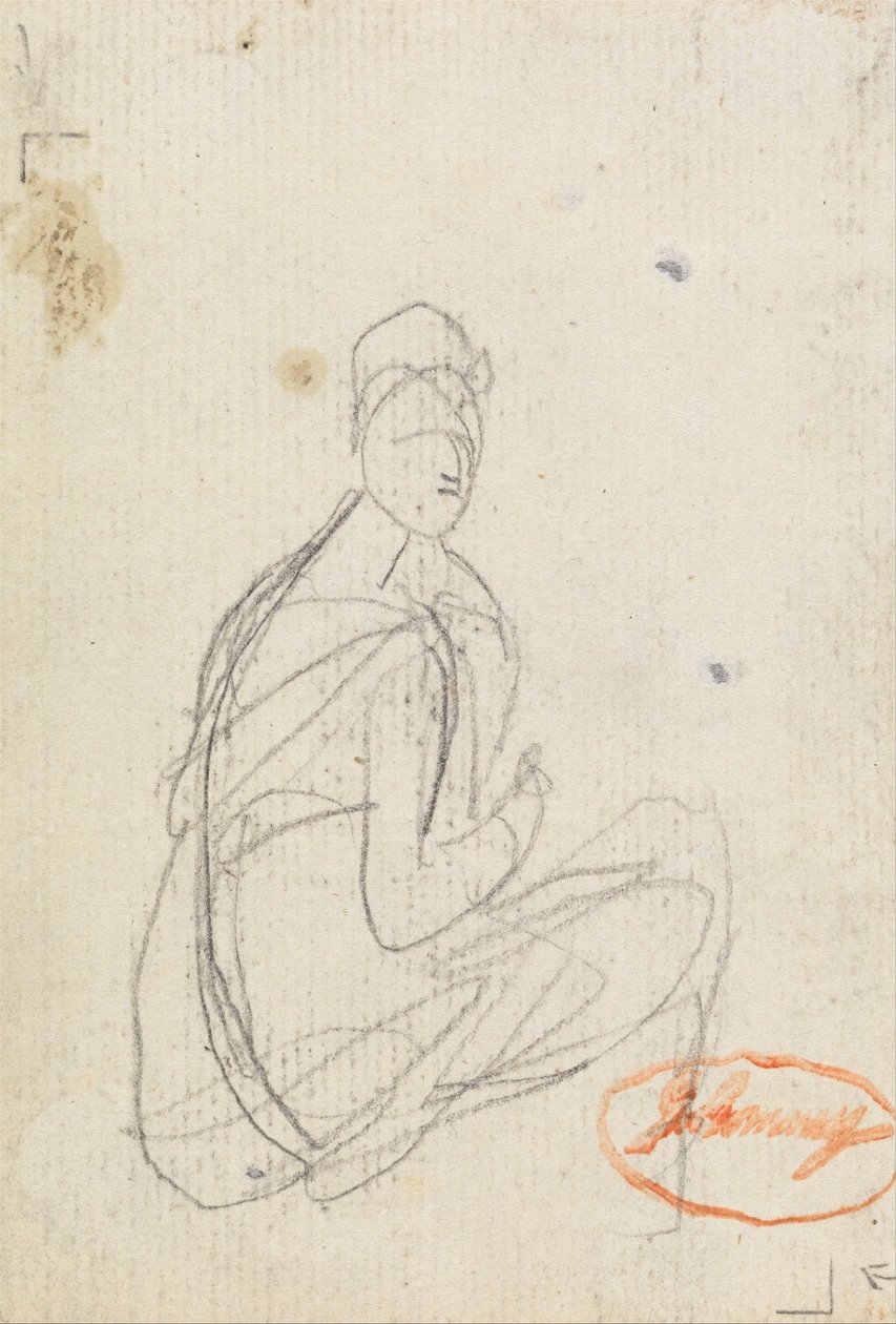 Figure Study of a Woman tekijältä George Romney