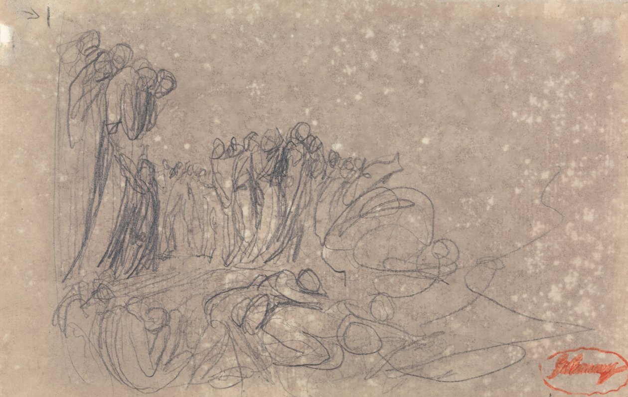 Hahmoryhmä, mahdollisesti helvetti tekijältä George Romney