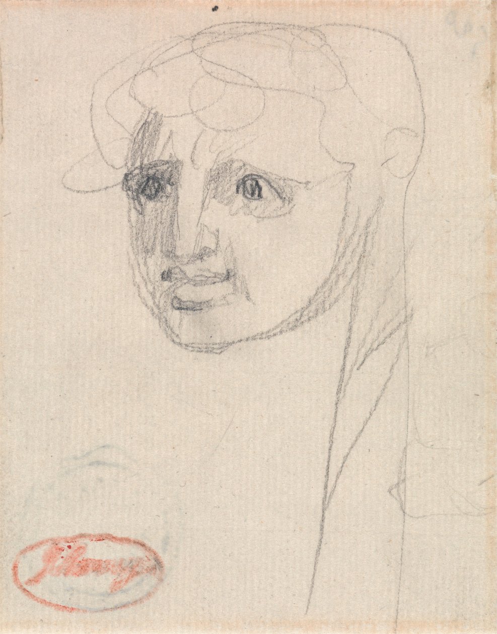 Tytön pää tekijältä George Romney