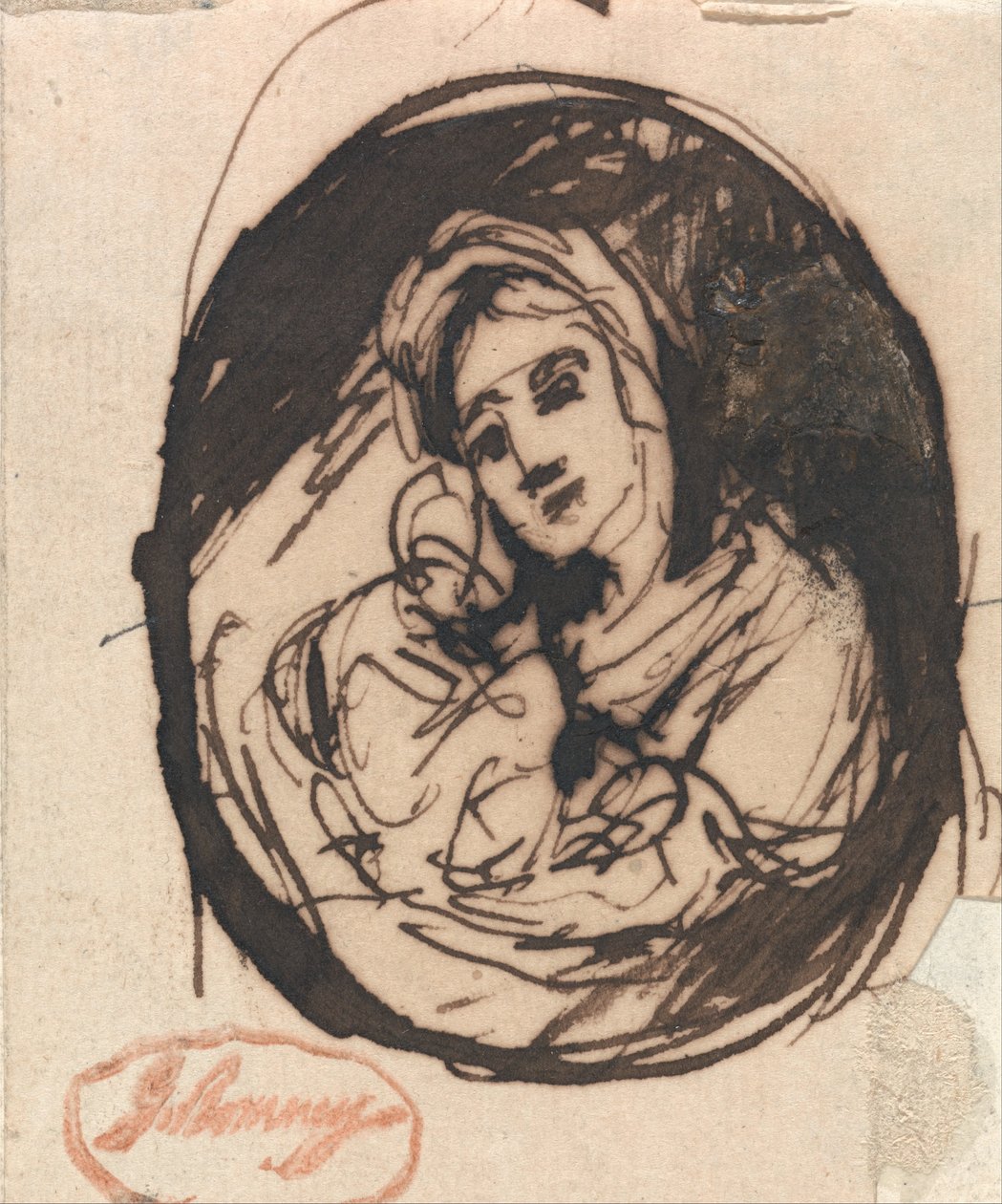 Äiti ja lapsi tekijältä George Romney