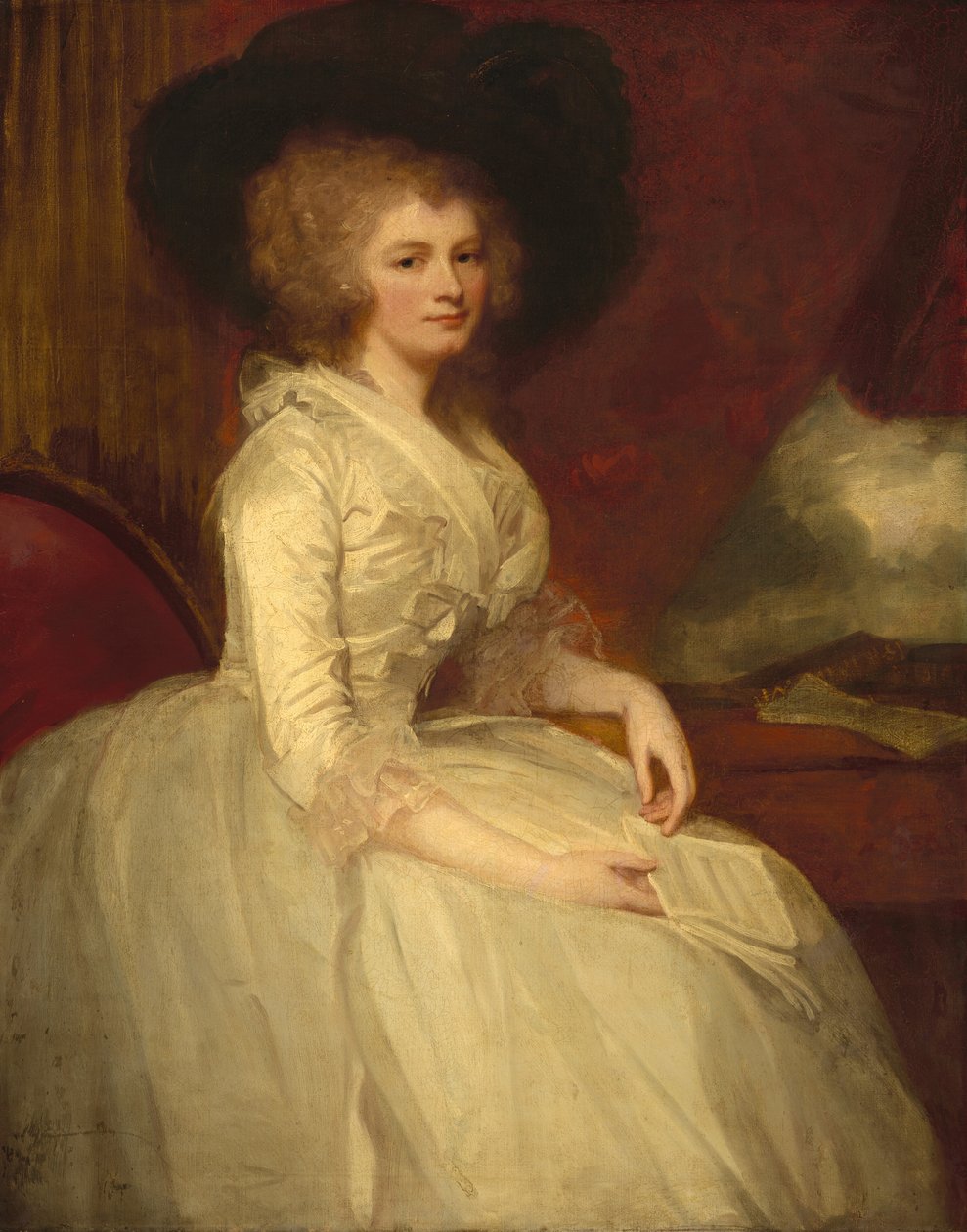 Rouva Alexander Blair, 1787-1789. tekijältä George Romney