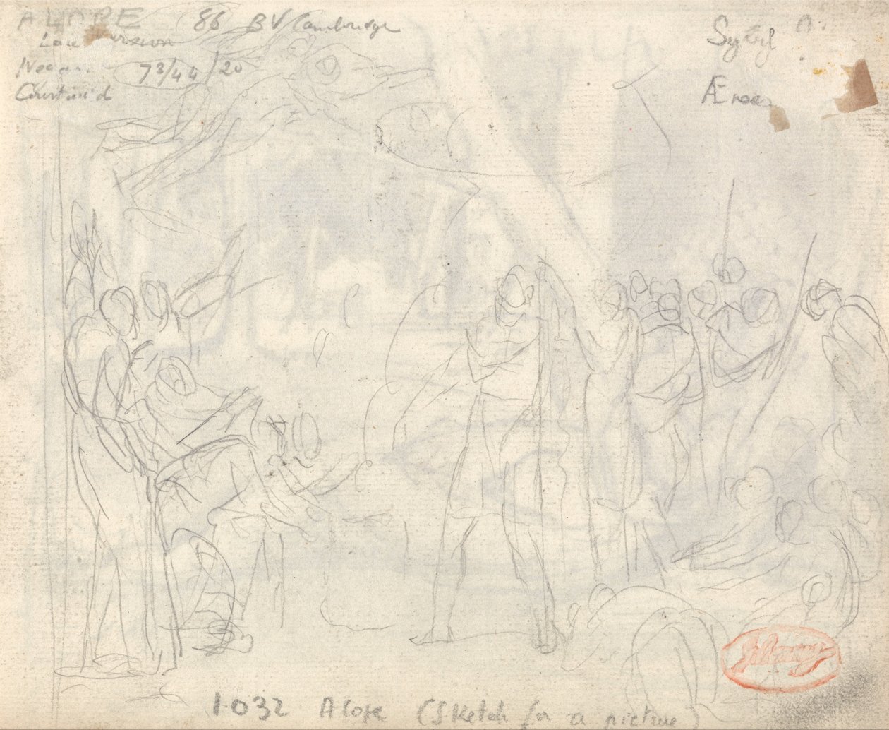 Muscious Scaevola tekijältä George Romney