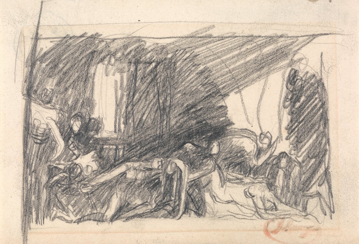 Vankilakohtaus tekijältä George Romney