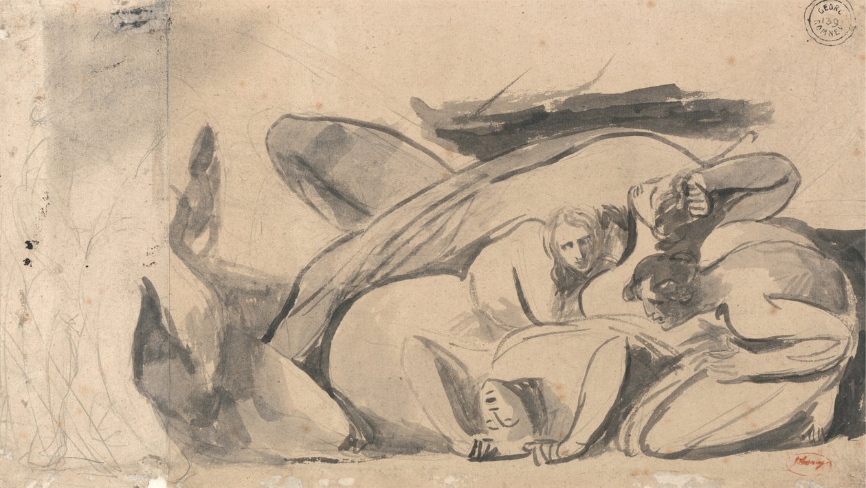 Vankilakohtaus tekijältä George Romney