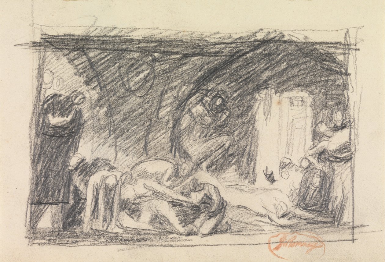 Vankilakohtaus tekijältä George Romney