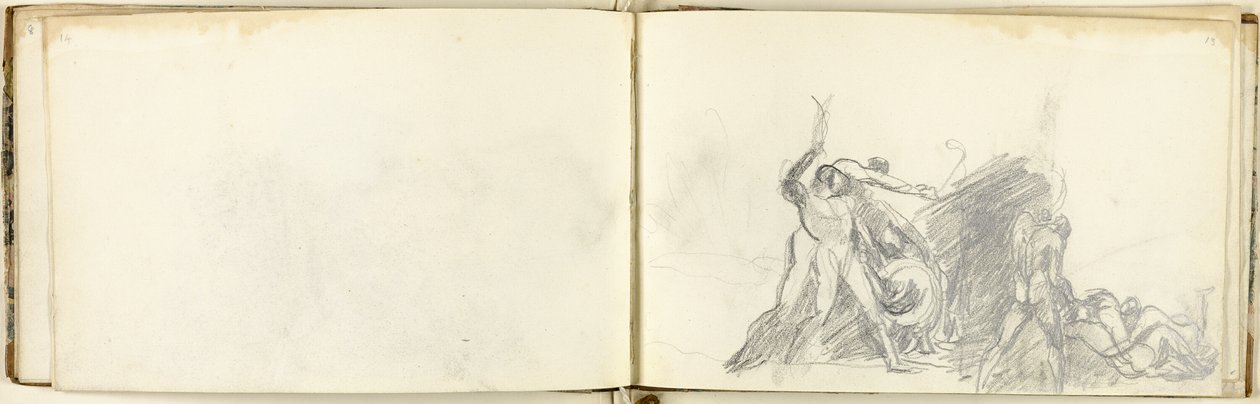 Luonnoskirja tekijältä George Romney
