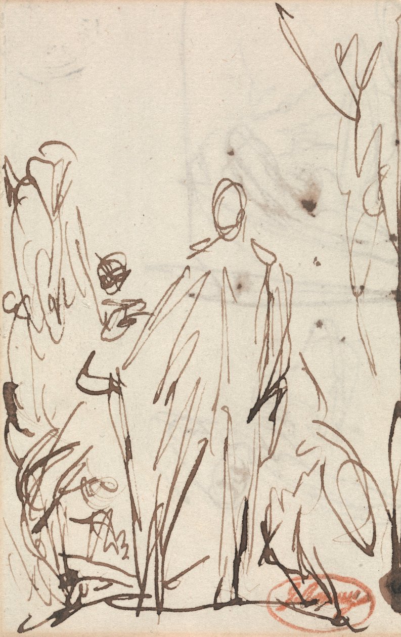 Seisovat hahmot tekijältä George Romney