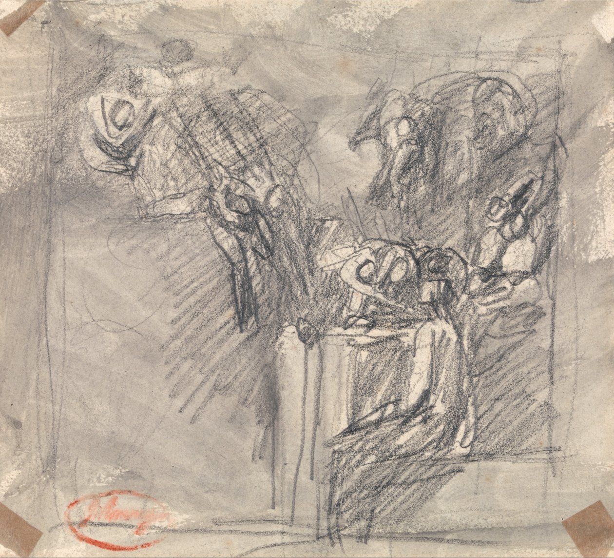 Kristuksen kiusaaminen tekijältä George Romney