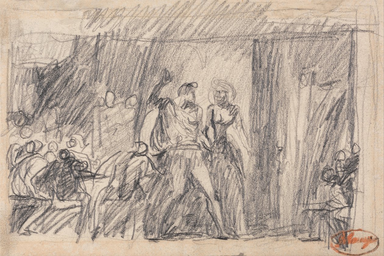 Bankettikohtaus: "Macbeth" tekijältä George Romney