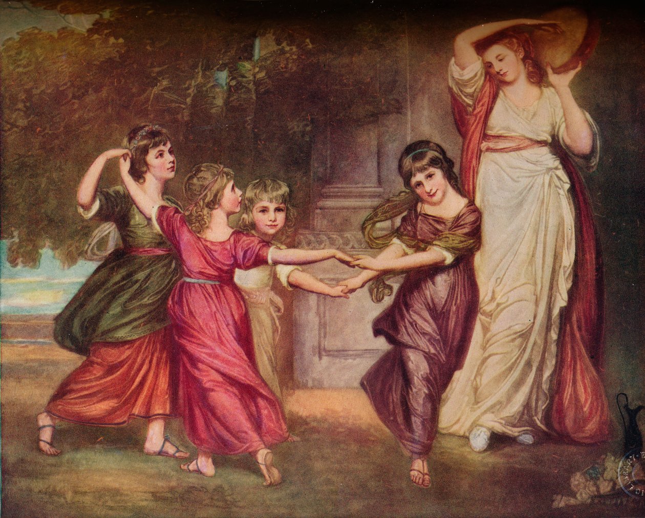 The Stafford Children, c1776. 1914 tekijältä George Romney