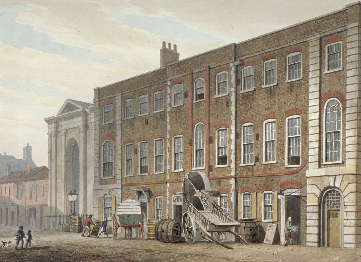 Portugal Street, Westminster, Lontoo, 1811 tekijältä George Shepherd