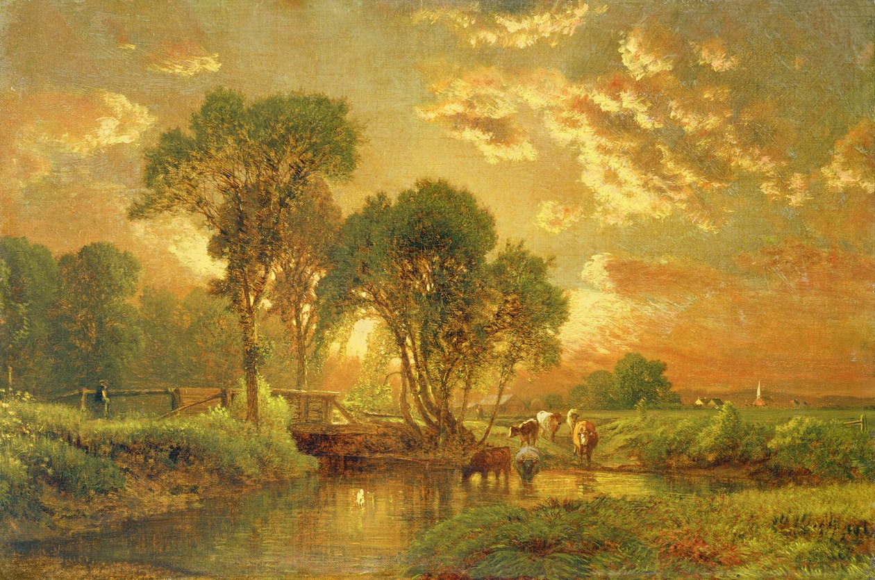 Medfield, Massachusetts tekijältä George Snr. Inness