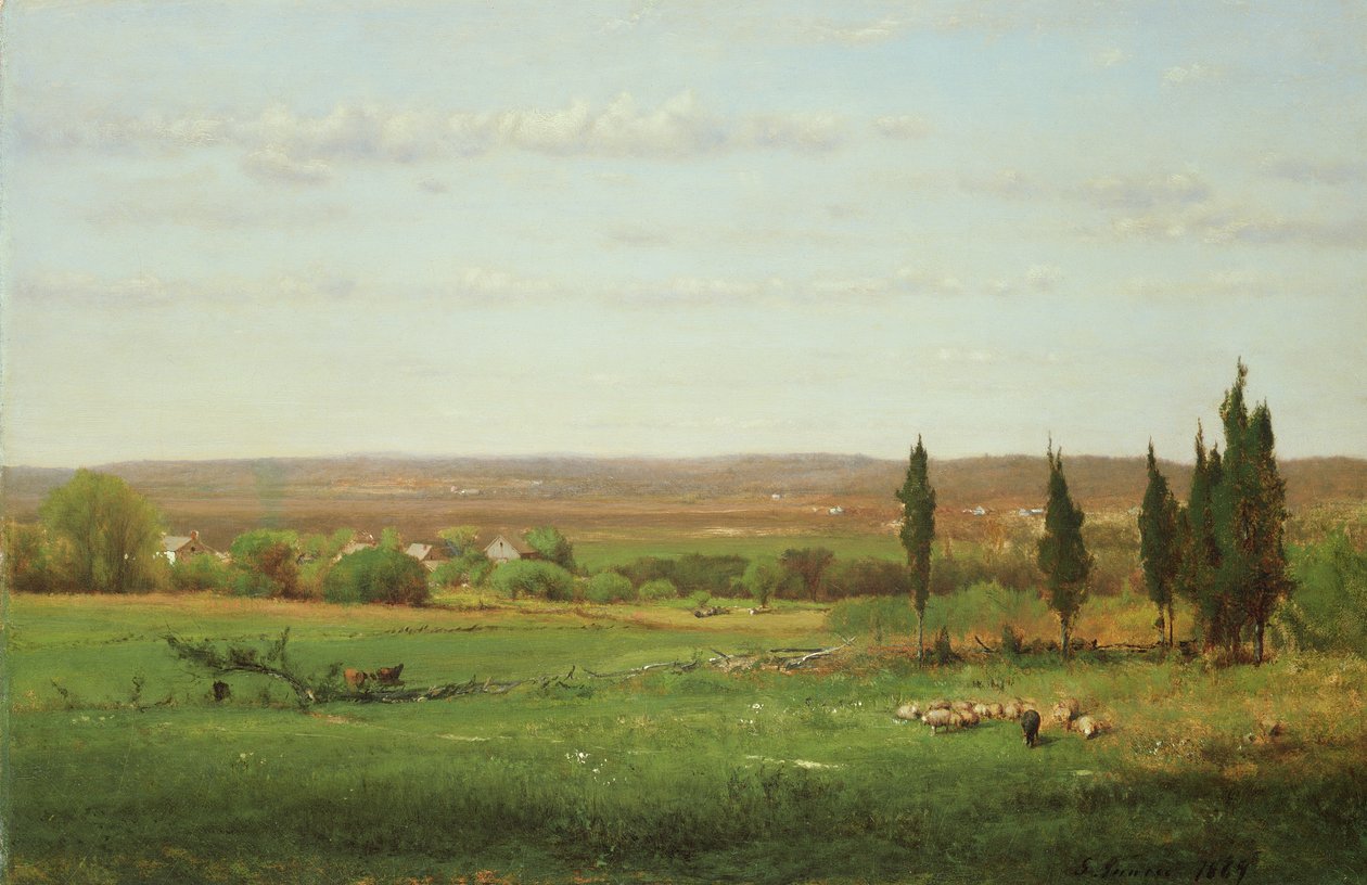 Eagleswoodin lähellä, 1869 tekijältä George Snr. Inness