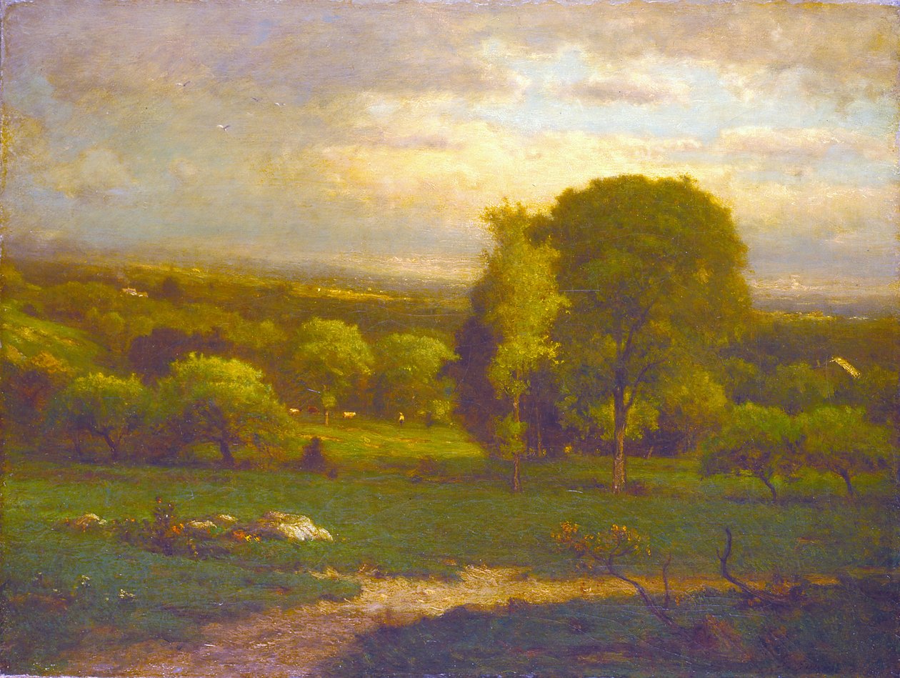 Saco Valley (öljy kankaalle) tekijältä George Snr. Inness