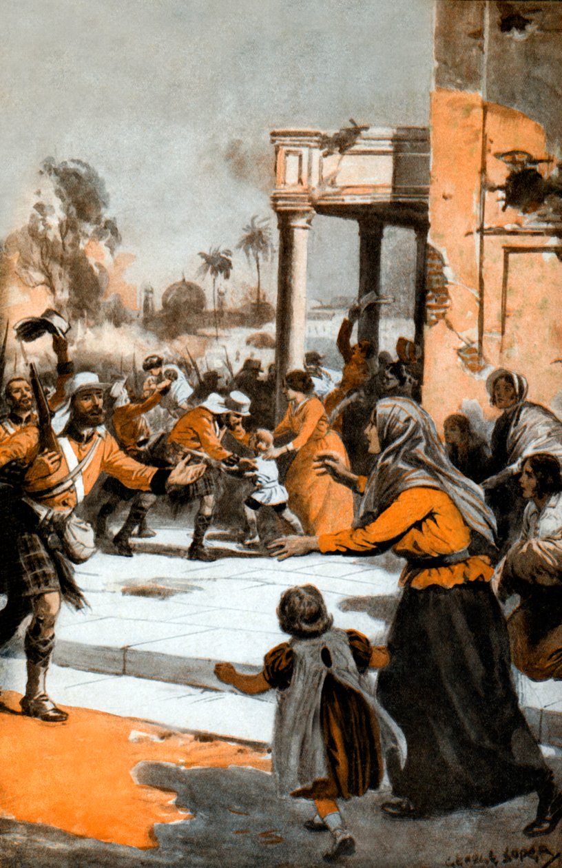 lHighlanders at Relief of Lucknow tekijältä George Soper