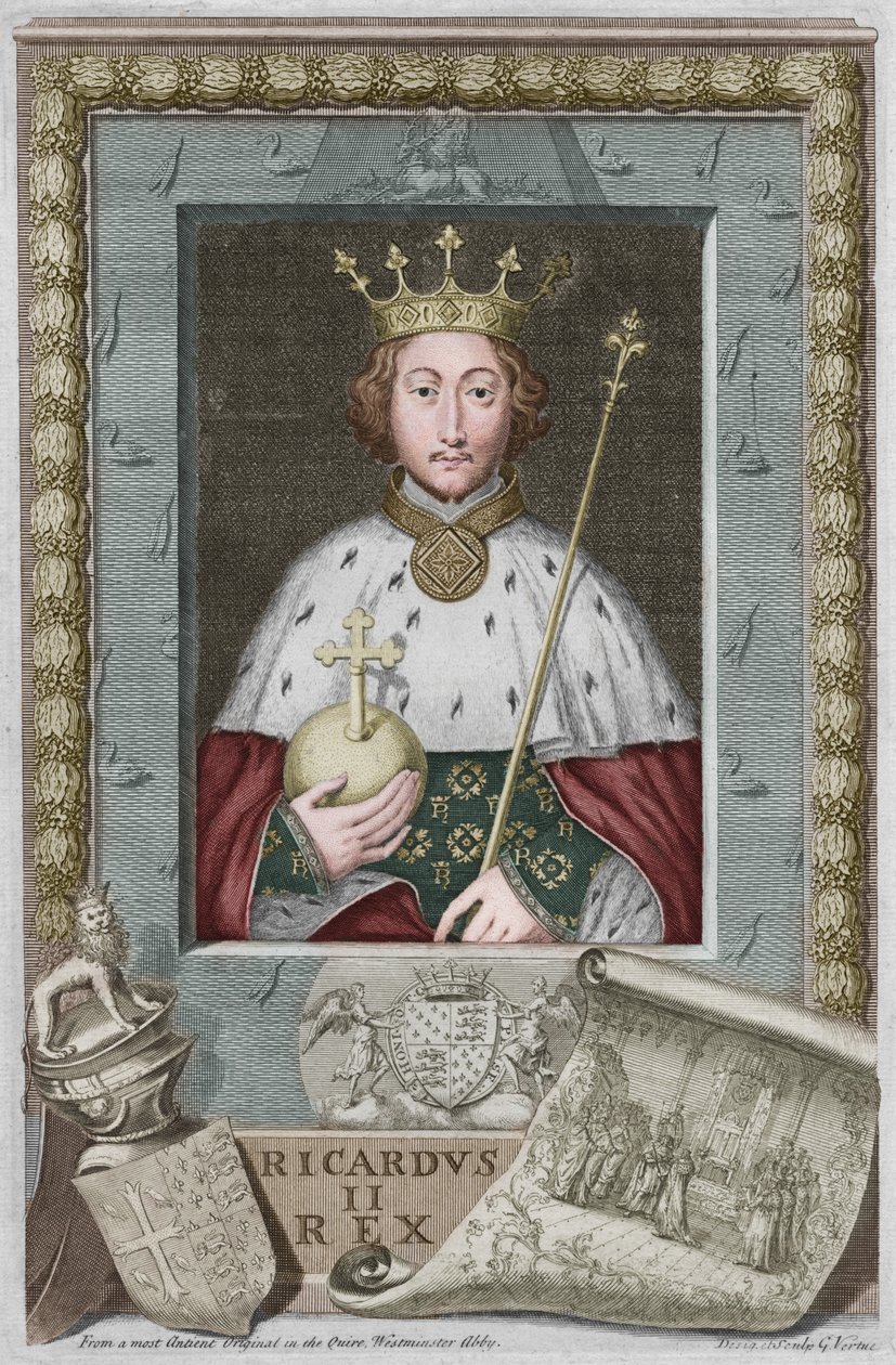 Kuningas Richard II, 1735 tekijältä George Vertue
