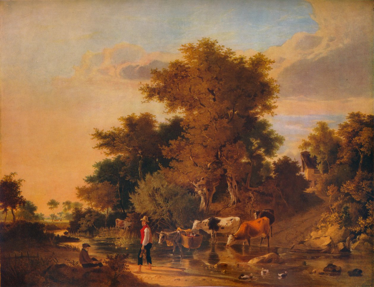 The Traveling Tinker, c1829, 1938 tekijältä George Vincent