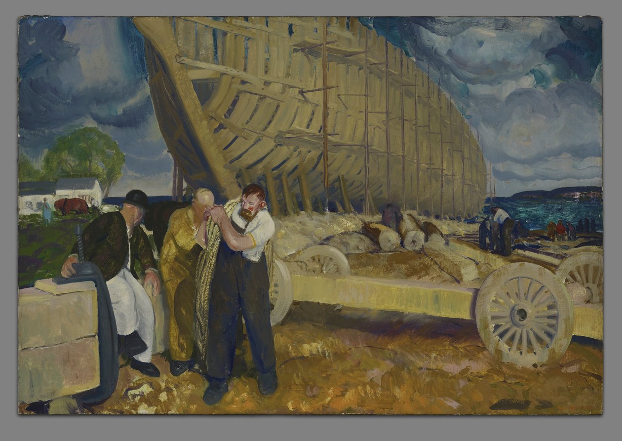 Constructors de Shipsfinnish tekijältä George Wesley Bellows