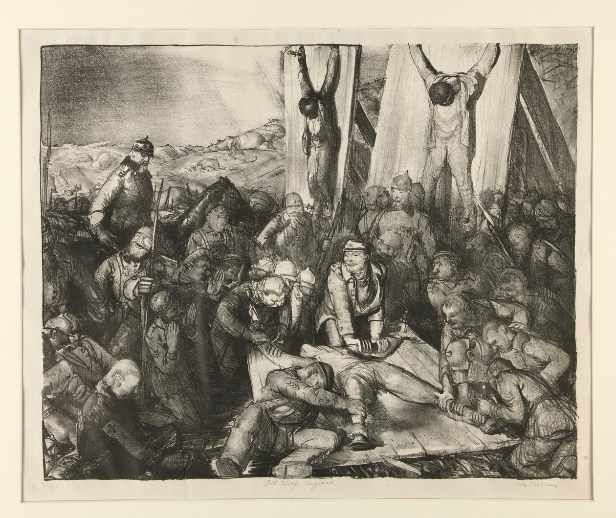 Jumala rankaise Englantia tekijältä George Wesley Bellows