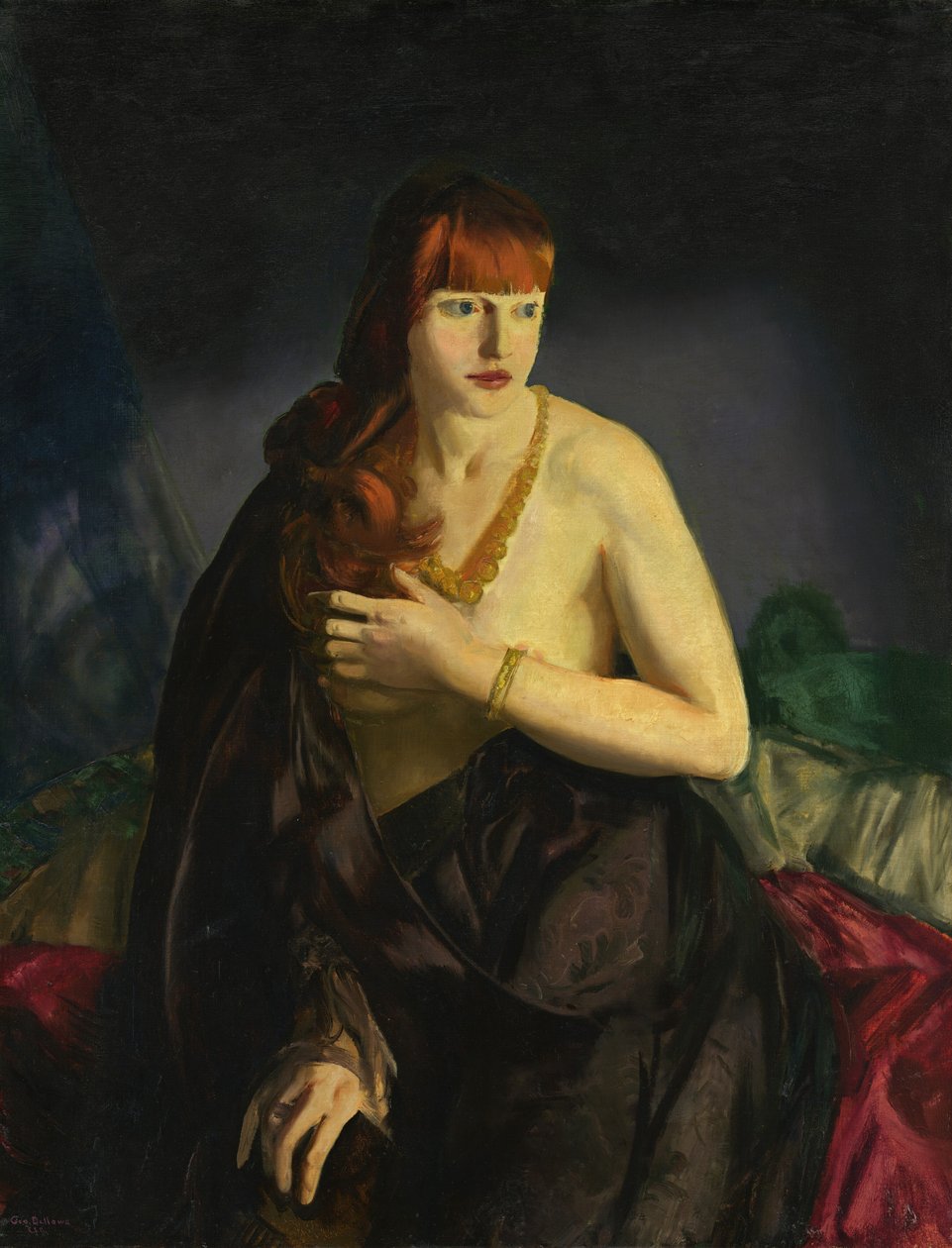 Alaston punatukkainen, 1920. tekijältä George Wesley Bellows
