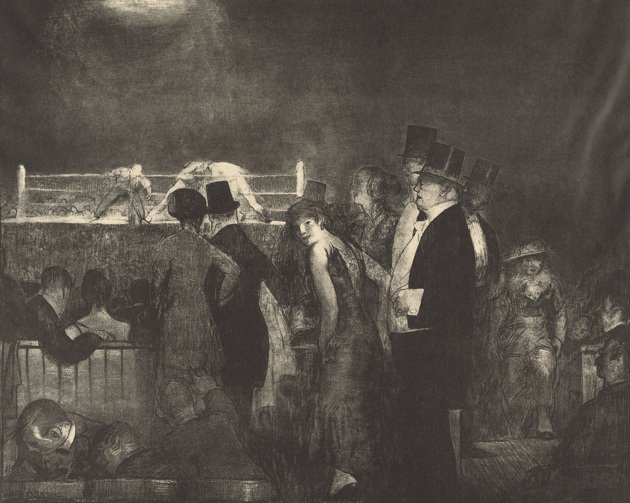 Alkuvaiheet, 1916. tekijältä George Wesley Bellows