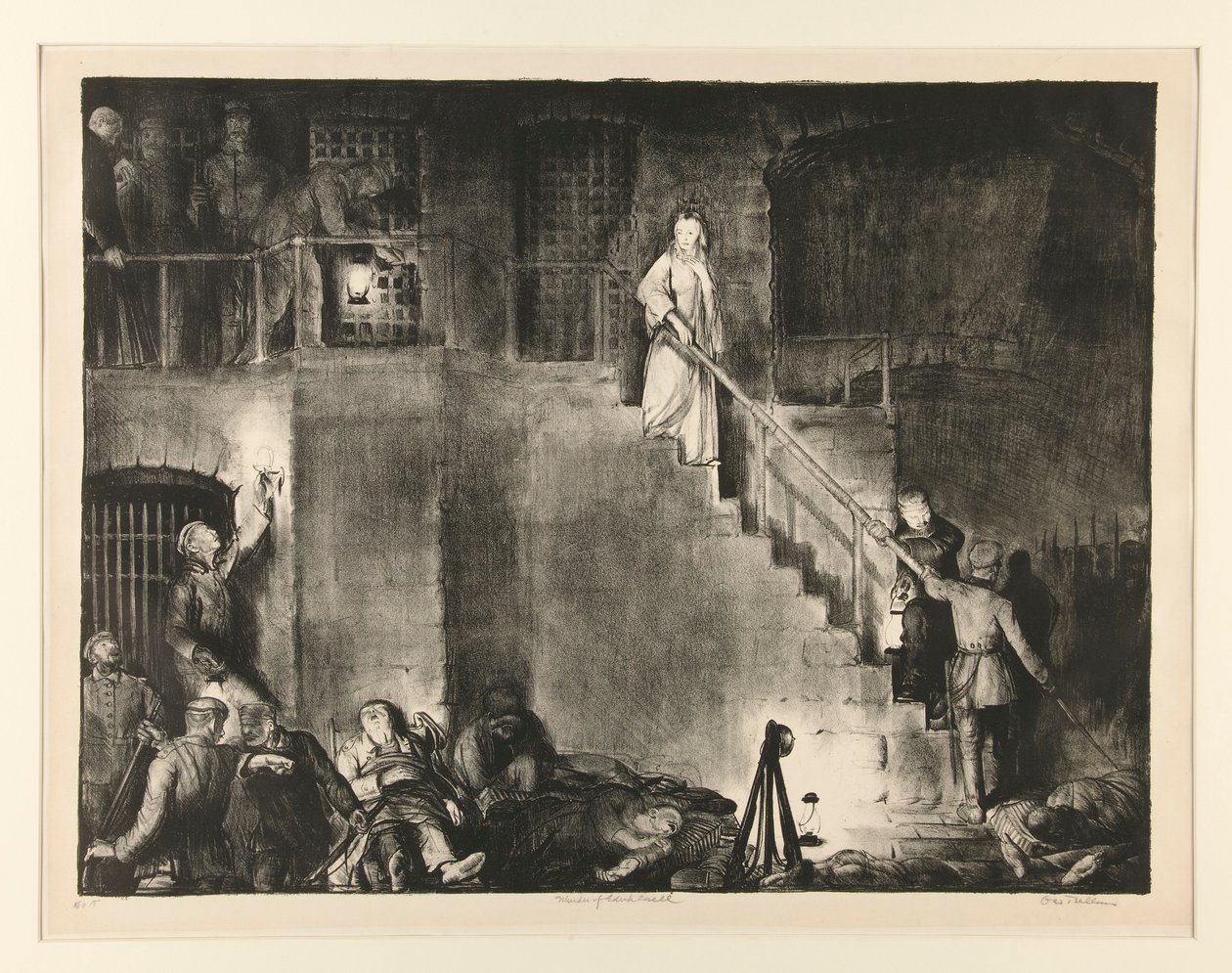 Edith Cavellin murha tekijältä George Wesley Bellows