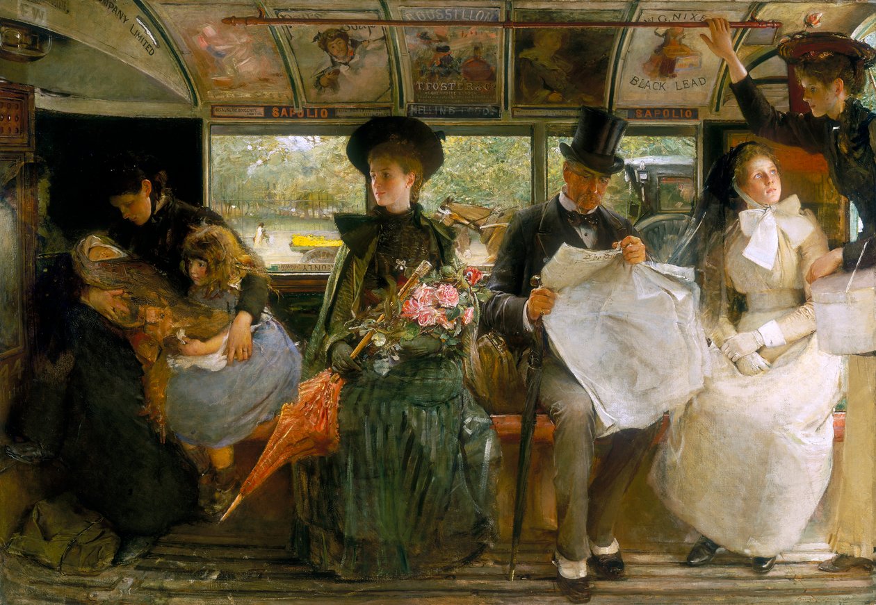 "The Bayswater Omnibus", 1895. tekijältä George William Joy