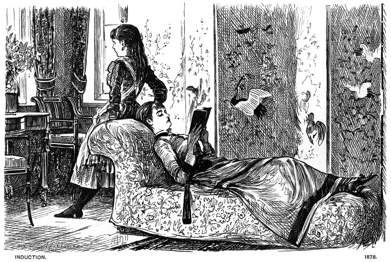 Induktio, 1878 1891. tekijältä George du Maurier