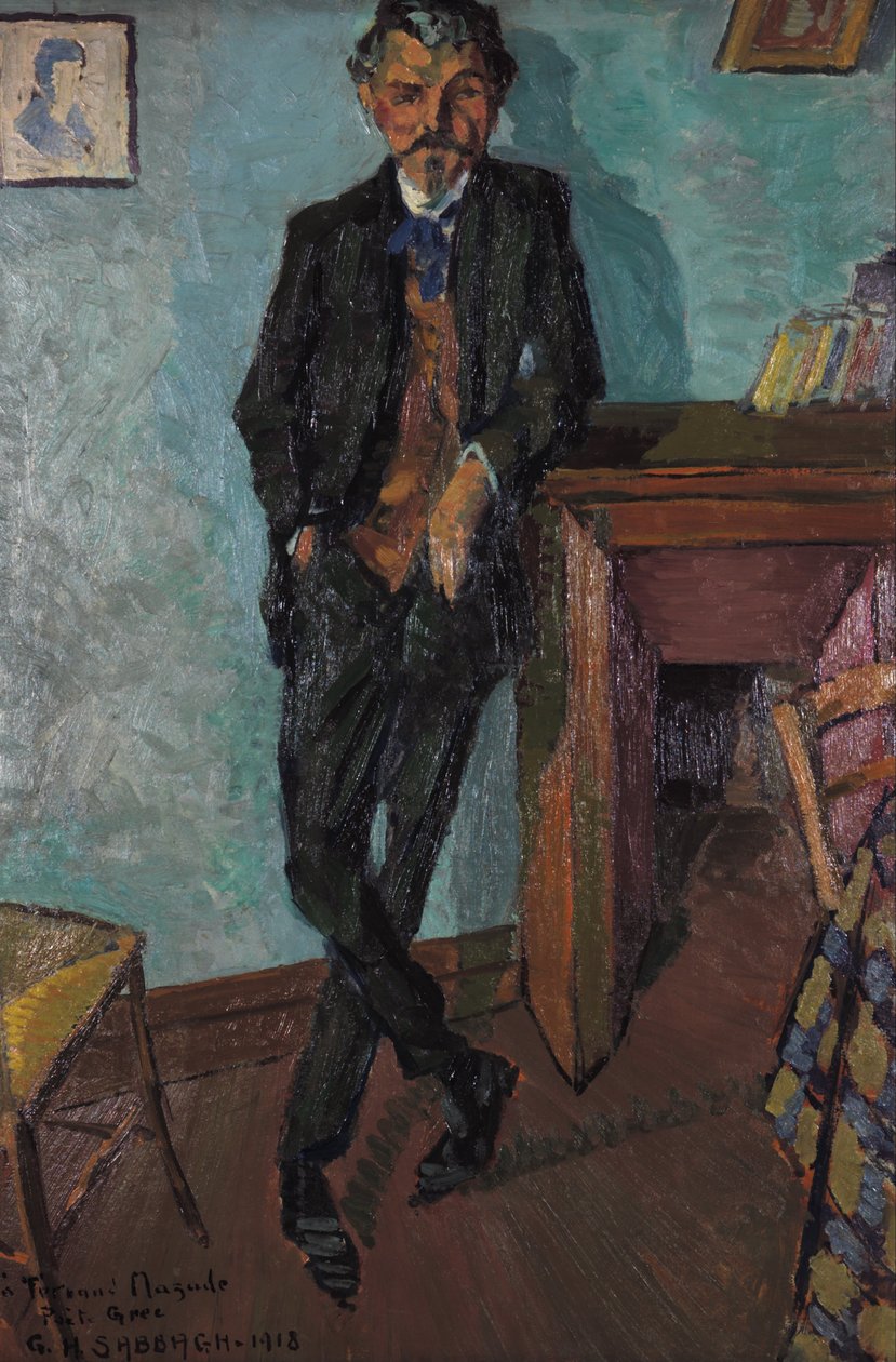 Kreikkalainen runoilija Fernand Mazade tekijältä Georges Sabbagh