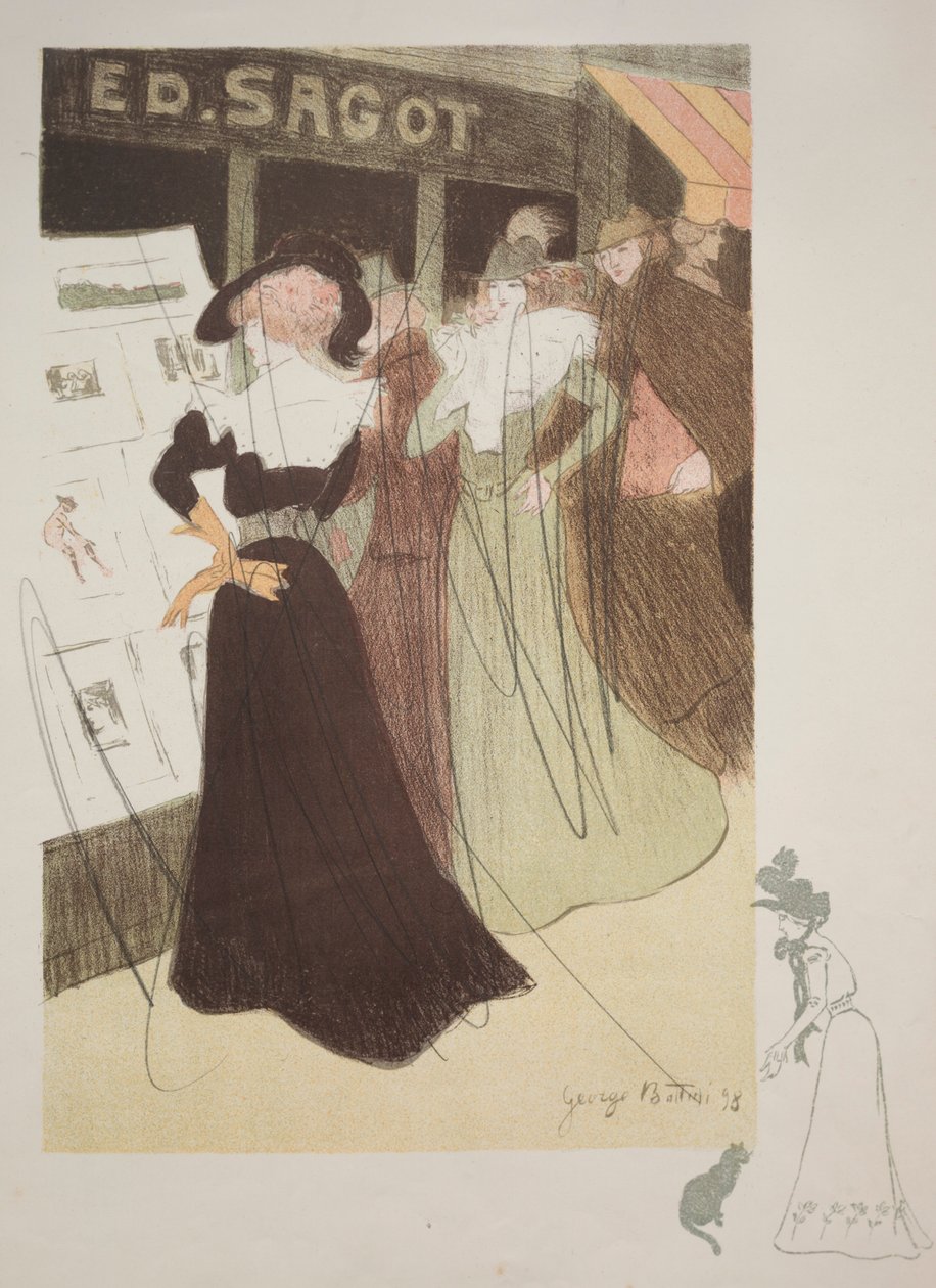 Sagotin galleria, 1898. tekijältä Georges Alfred Bottini