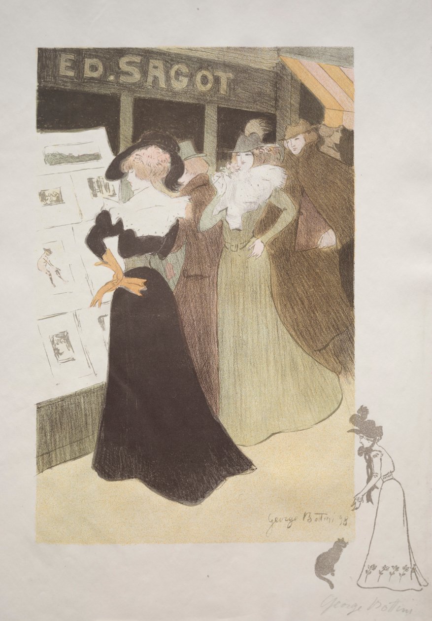 Sagotin galleria, 1898. tekijältä Georges Alfred Bottini