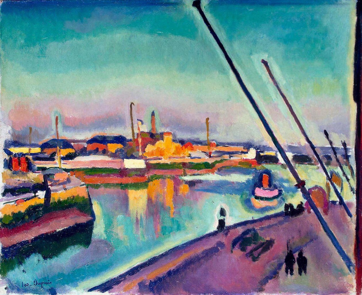 Notre-Dame Embankment, Le Havre, 1908. tekijältä Georges Dupuis