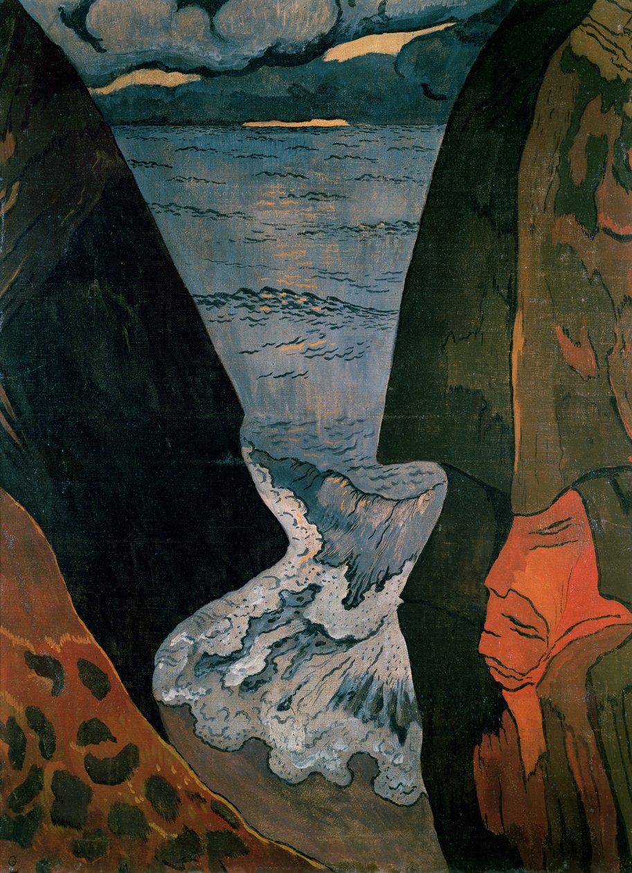 Kalliot lähellä Camaretia tekijältä Georges Lacombe