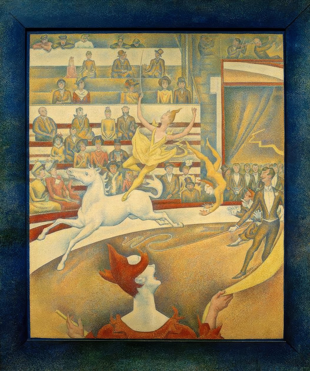 Le Cirque (Der Zirkus) tekijältä Georges Seurat