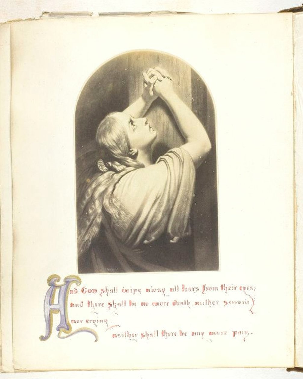 Nimetön [kuvitus raamatullisella lainauksella], 185568. tekijältä Georgina Cowper