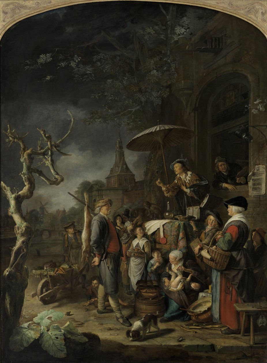 The Quack tekijältä Gerrit Dou