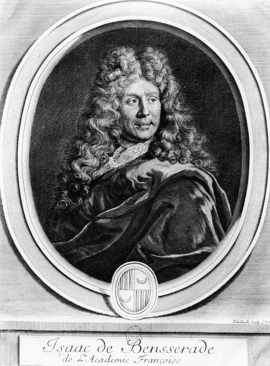 Isaac de Benserade tekijältä Gérard Edelinck