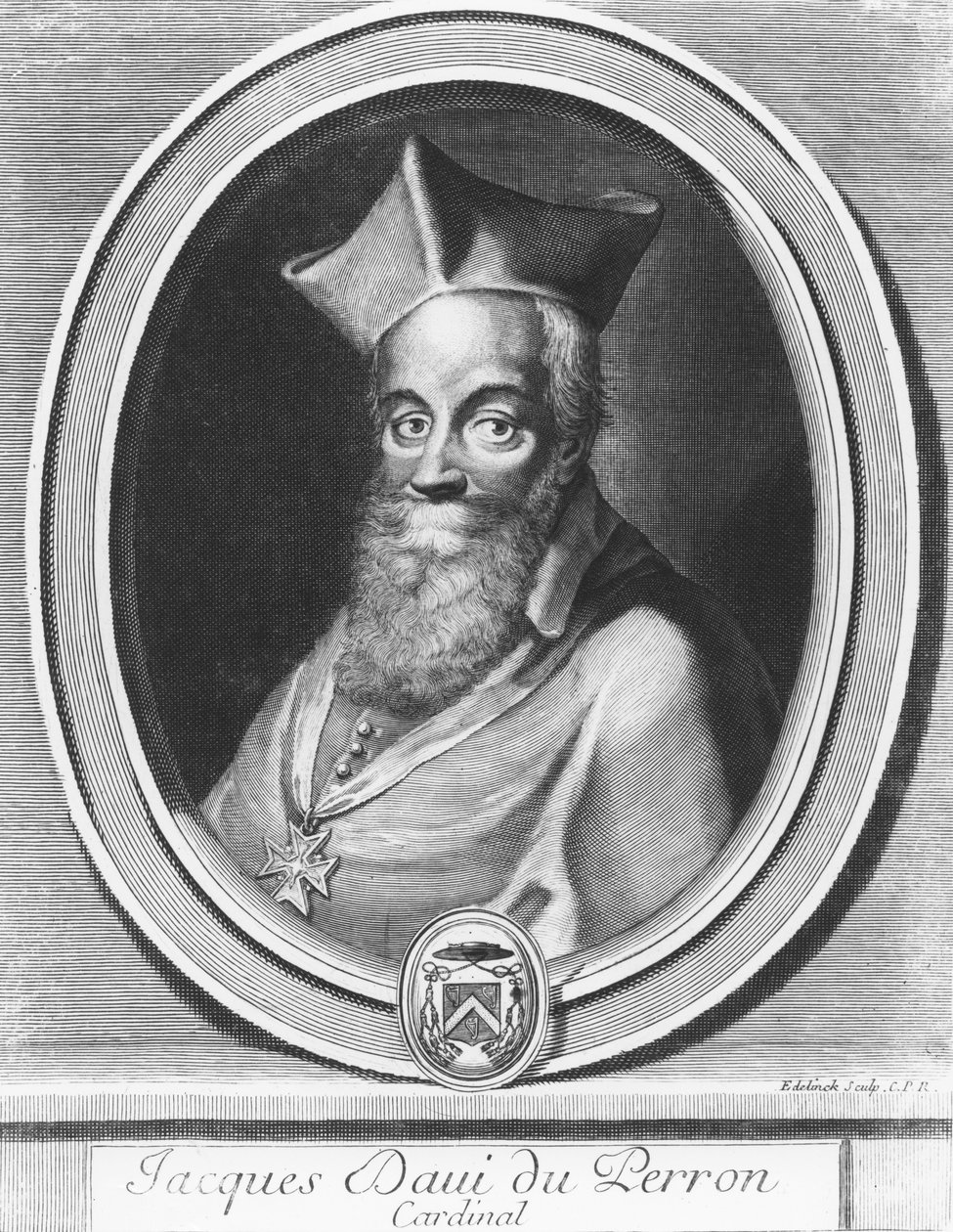 Jacques Davy Duperron tekijältä Gérard Edelinck