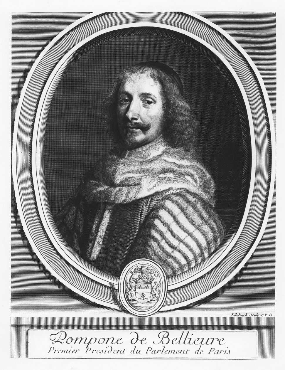 Pompone de Bellièvre tekijältä Gérard Edelinck