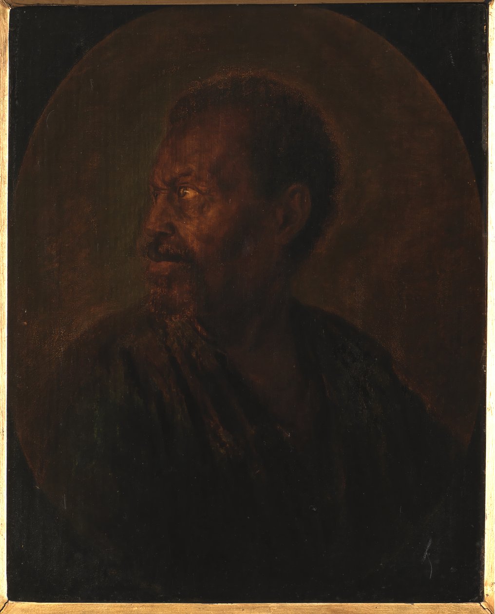 Afrikkalaisen pää tekijältä Gerrit Dou