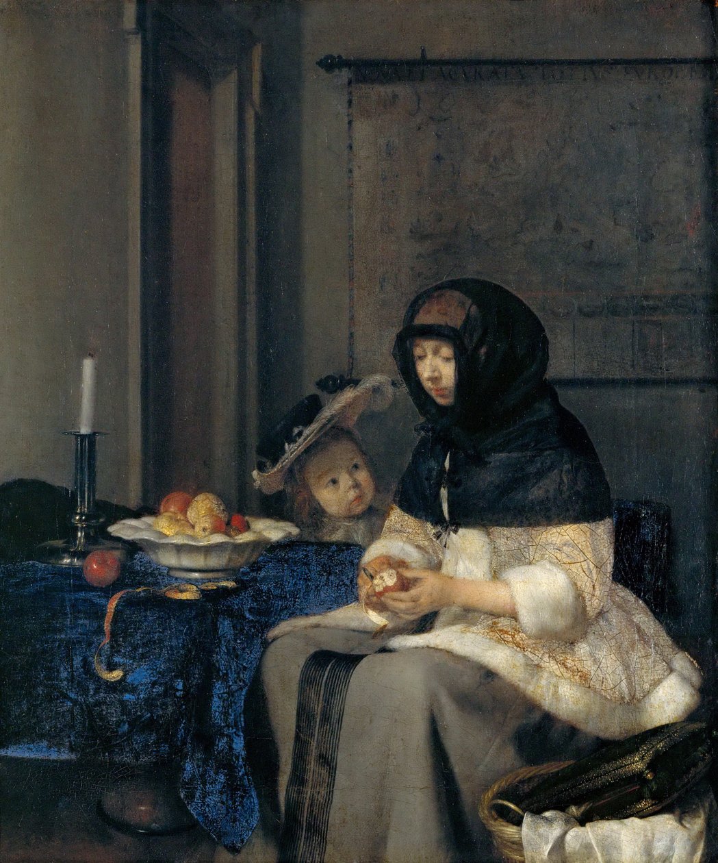 Omenankuorija tekijältä Gerard Ter Borch the Younger